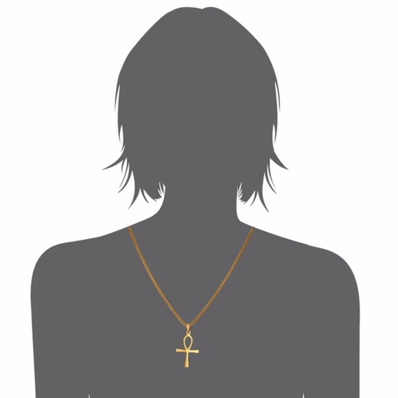 New 18K Gold Ankh necklace - Picture 3 of 4